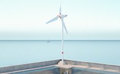La AVI impulsa el desarrollo de un nuevo parque eólico para puertos capaz de almacenar el excedente de energía generada