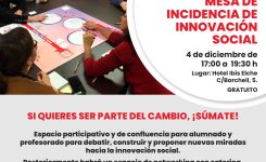 4 DE DICIEMBRE | Mesa de Incidencia de Innovación Social