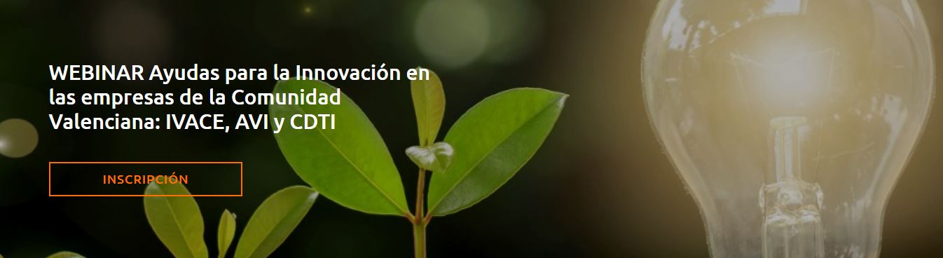 WEBINAR Ayudas para la Innovación en las empresas de la Comunidad ...