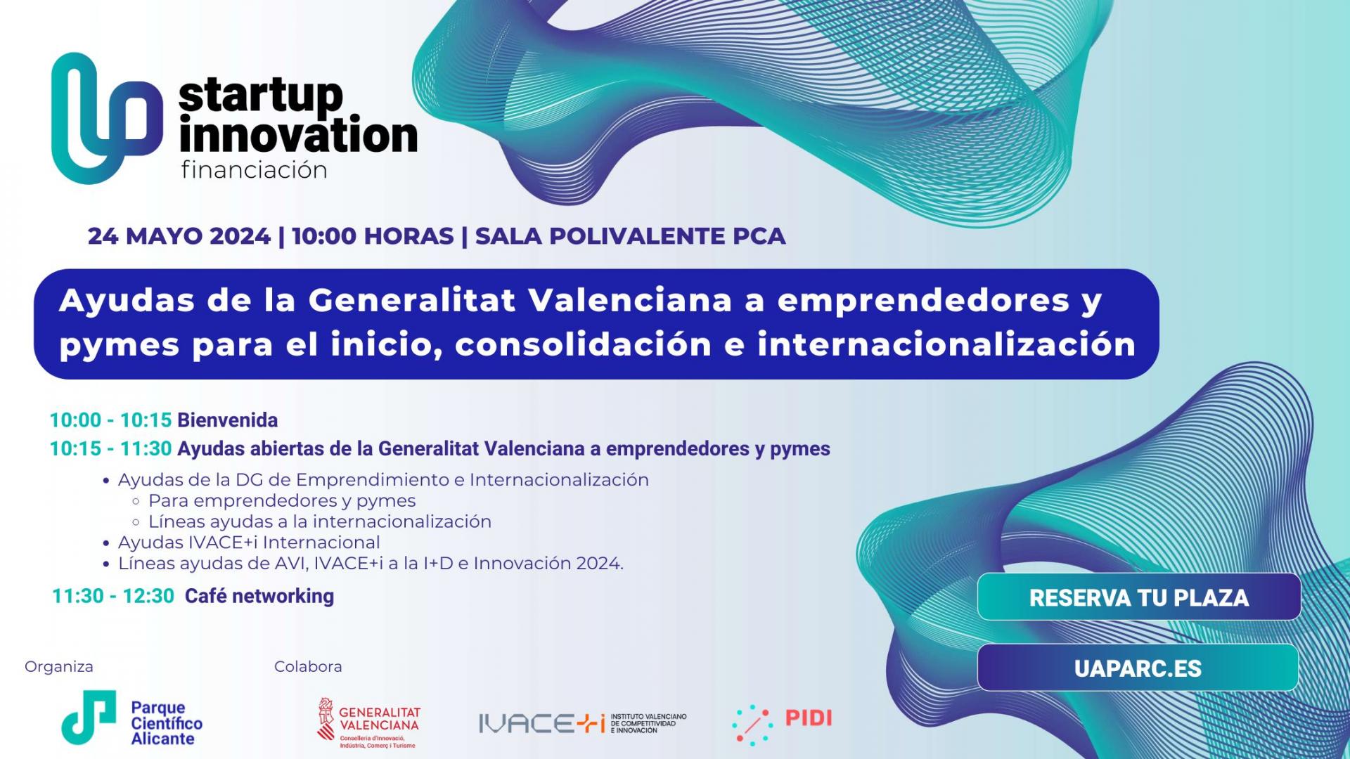 24 DE MAYO | Ayudas de la Generalitat Valenciana a emprendedores y pymes