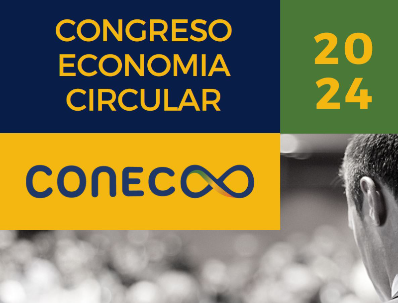 Cartel del Congreso de Economía circular CONECOO 2024