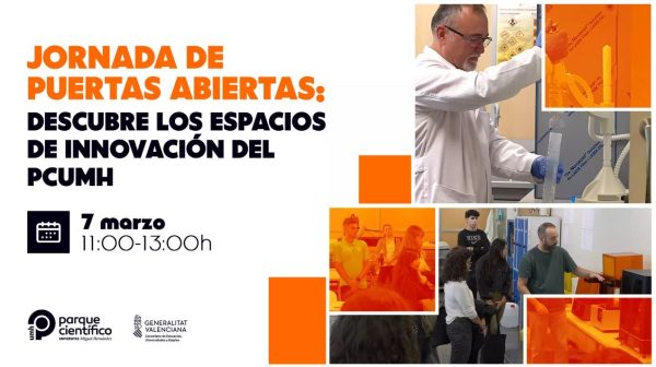 7 de març | Jornada de portes obertes: descobrix els espais d'innovació del PCUMH