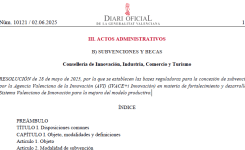 Ivace+i Innovación reduce la burocracia en las ayudas para mejorar el modelo productivo del Sistema Valenciano de Innovación