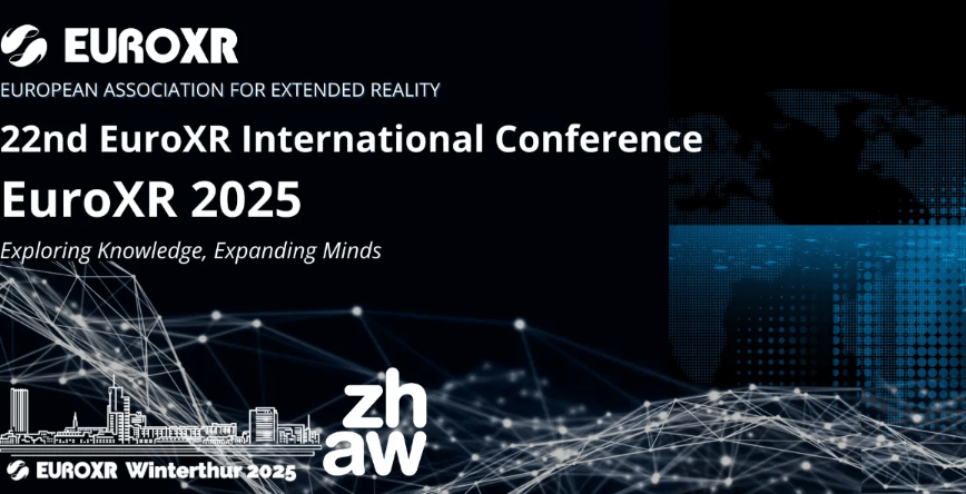 3 de setembre de 2025 | L'Associació Europea de Realitat Estesa (EuroXR) coorganitzarà l'esdeveniment 22nd EuroXR International Conference EuroXR 2025