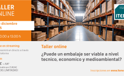 9 desembre 2025 – Curs En línia Pot un embalatge ser viable a nivell tècnic, econòmic i mediambiental?