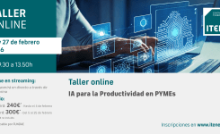 Taller online: IA para la Productividad en PYMEs – 25 y 27 de febrero 2026